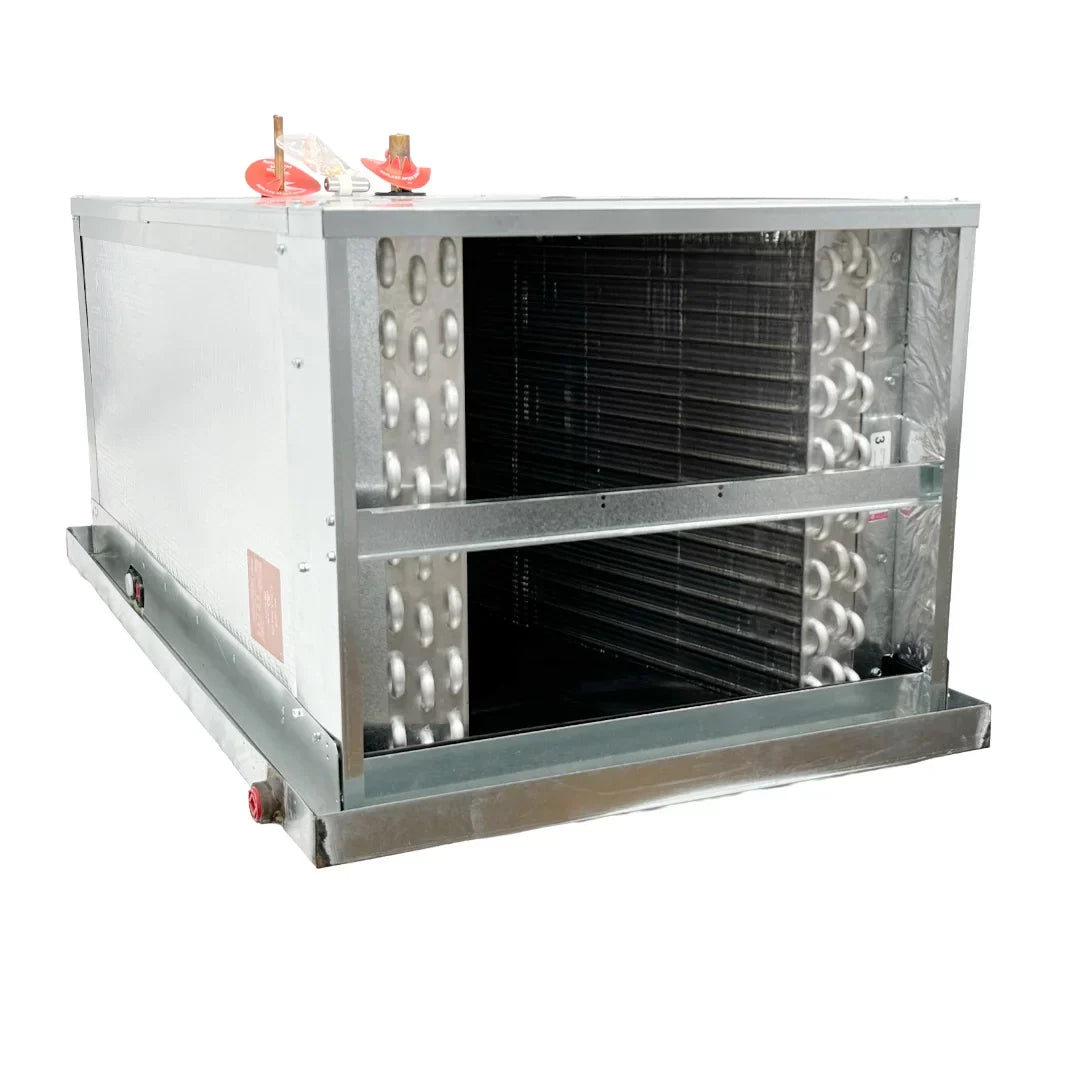 Aspen 3 ton 37,000 BTU 14" width D-3 Row Dedicated Horizontal Aluminum Coil w/ Plenum DP37D3D140T531