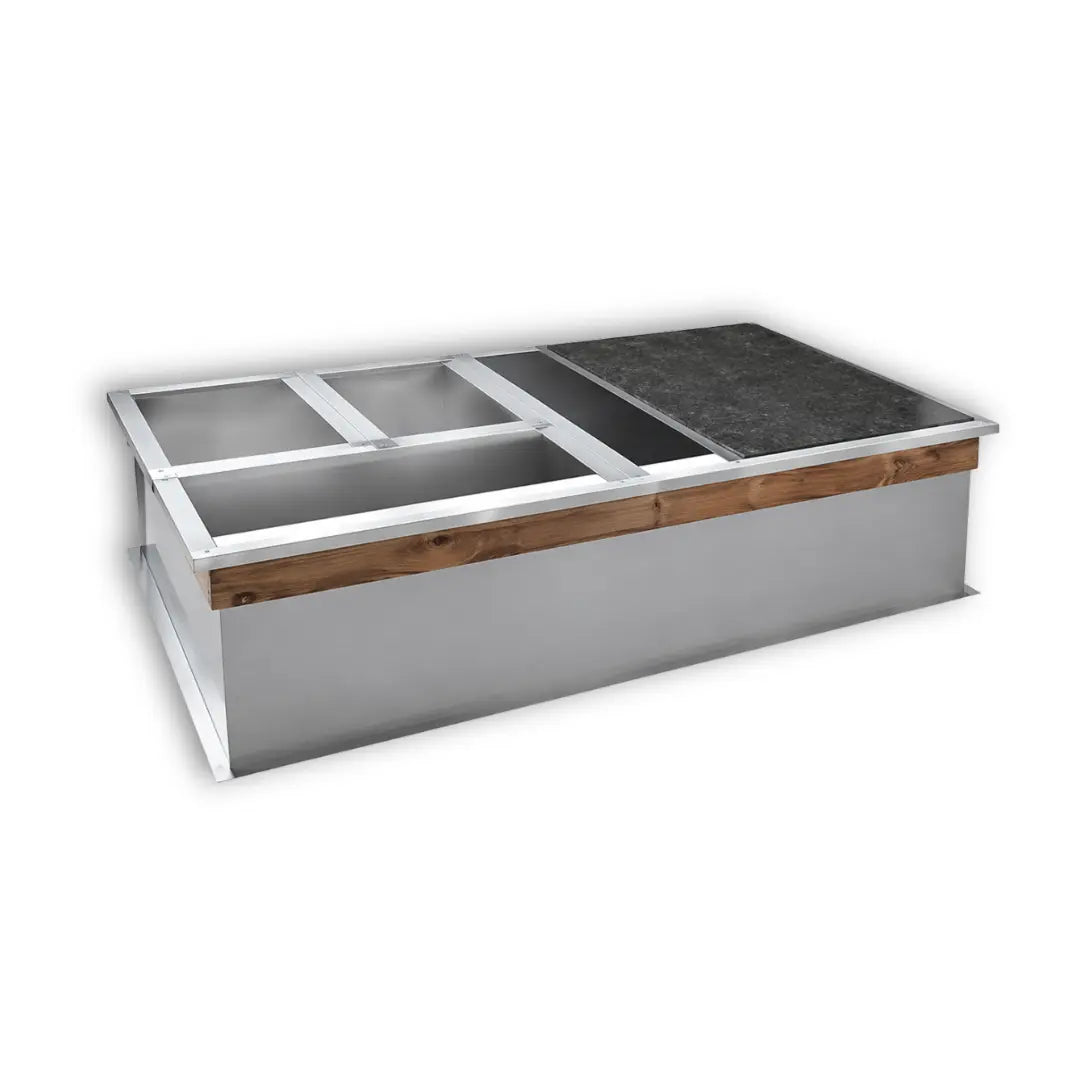 Daikin 14" Knocked Down Roof Curb fits Goodman Packaged Units D14CRBPGCHMA