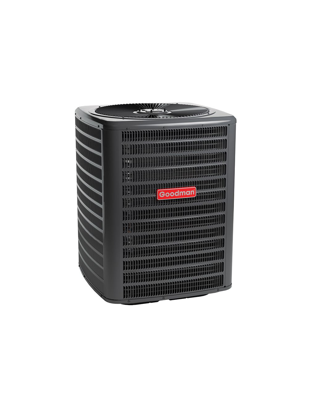 Goodman 2.0 Ton AC & Air Handler 14.3 SEER2 5KW 17" Wide R-32, GLXS4BA2410, AMST24BU1300, HKTSN05X1