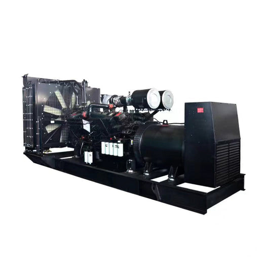1000 kW Cummins Powered Diesel Generator 240V / 480V Three Phase Open Frame