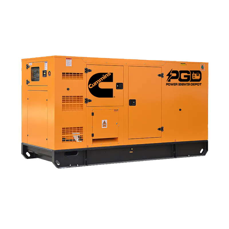 120 kW Cummins Diesel Generator Water Cooled Silent 240V / 480V 3 Phase
