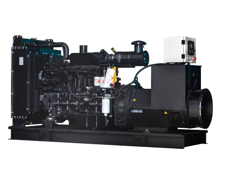 150 kW Cummins Powered Diesel Generator 240V / 480V Three Phase Open Frame