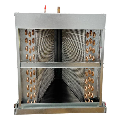 Aspen 5 ton 61,000 BTU 21" width A-3 Row Dedicated Horizontal Copper Coil w/ Plenum CP61A3D210T042