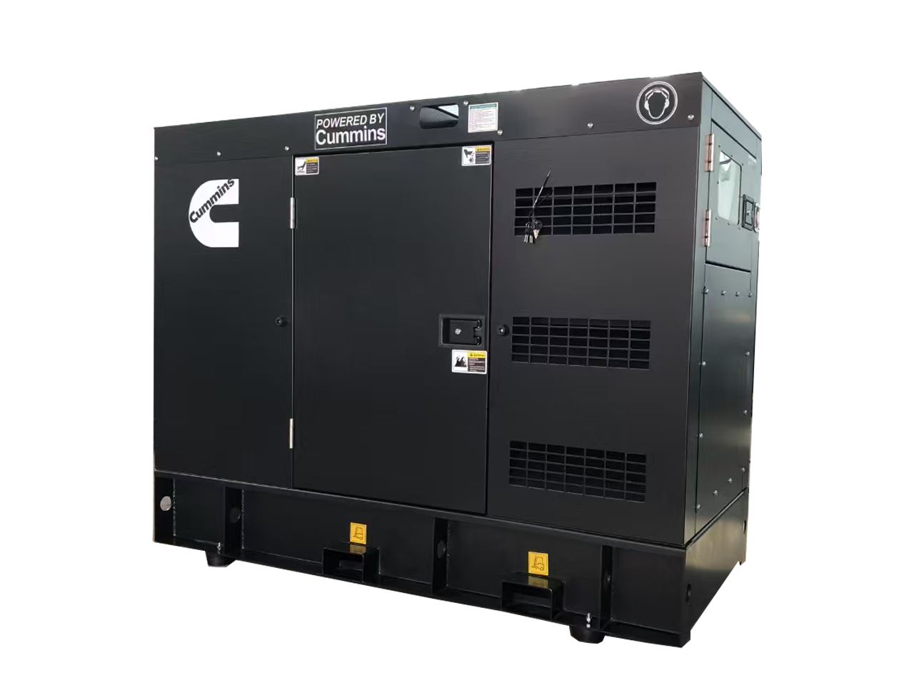 20 kW Cummins Powered Diesel Generator 240V / 480V Three Phase Silent