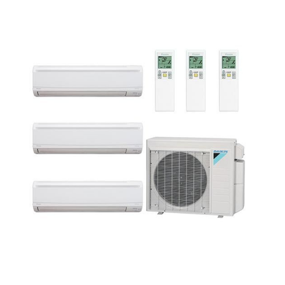 Daikin Mini Split | 4 Zone | 36000 BTU |4MXL36WVJU9, FTXS12WVJU9 + FTXS12WVJU9 + FTXS18WVJU9
