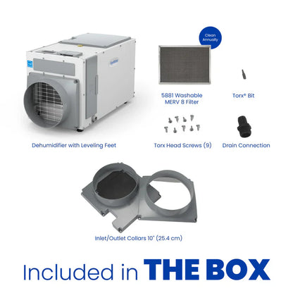 AprilAire Dehumidifier 80 pints per day 4400 Sq. Ft. R-32 E080