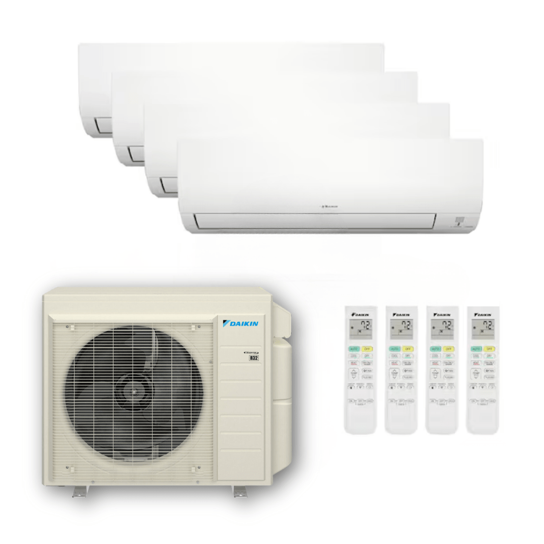 Daikin MXM Series 4-Zone Multi-Split Heat Pump 4MXM36AVJU9 + CTXV07AVJU9 x 2 + FTXV15AVJU9 x 2