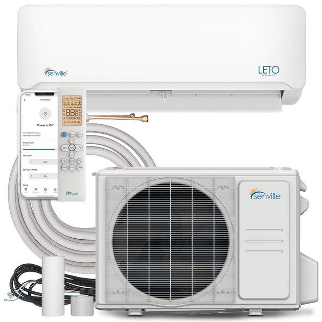 Senville LETO 30000 BTU Mini Split Air Conditioner and Heat Pump - SENL/30CD - ShopHubDepot