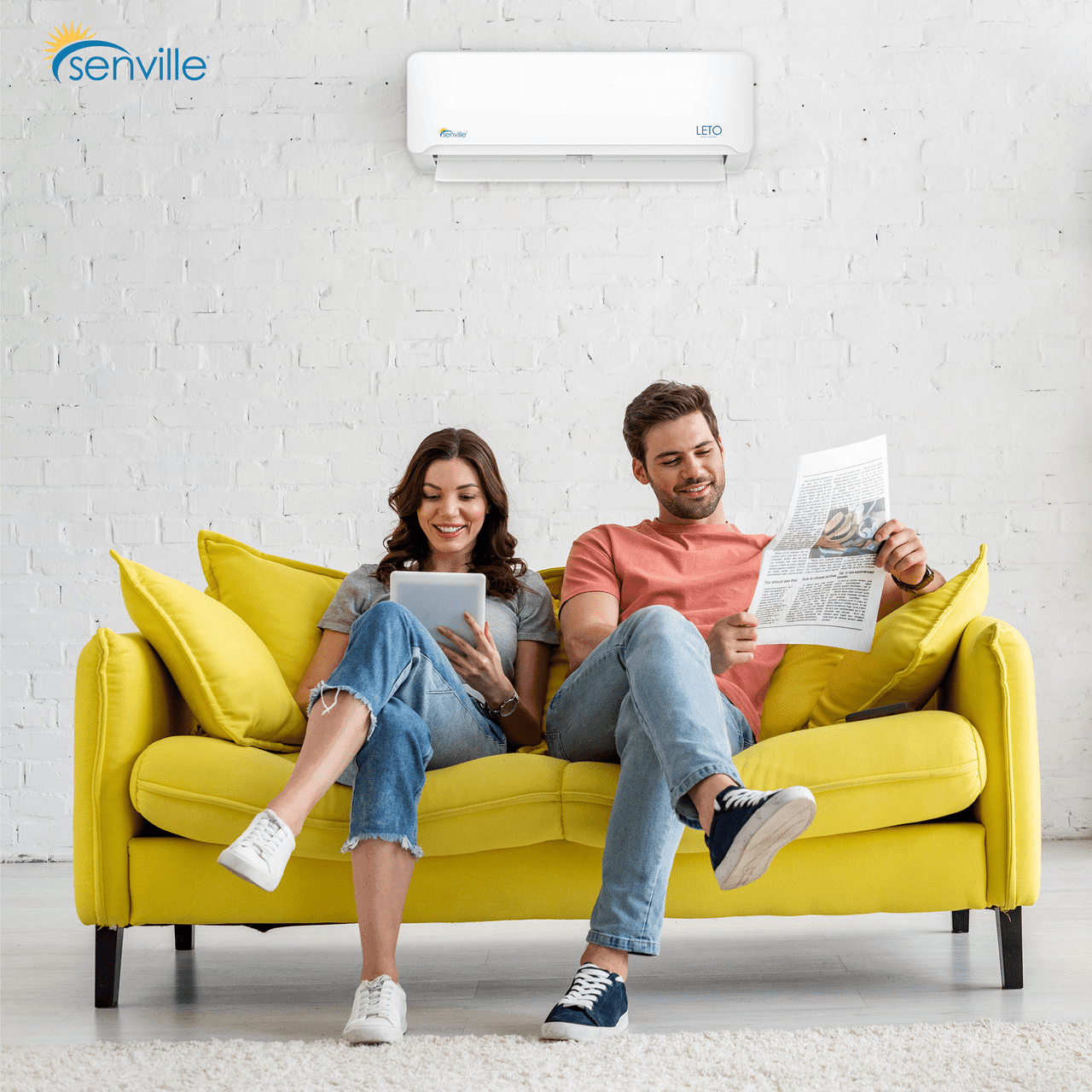 Senville LETO 18000 BTU Mini Split Air Conditioner and Heat Pump - SENL/18CD - ShopHubDepot