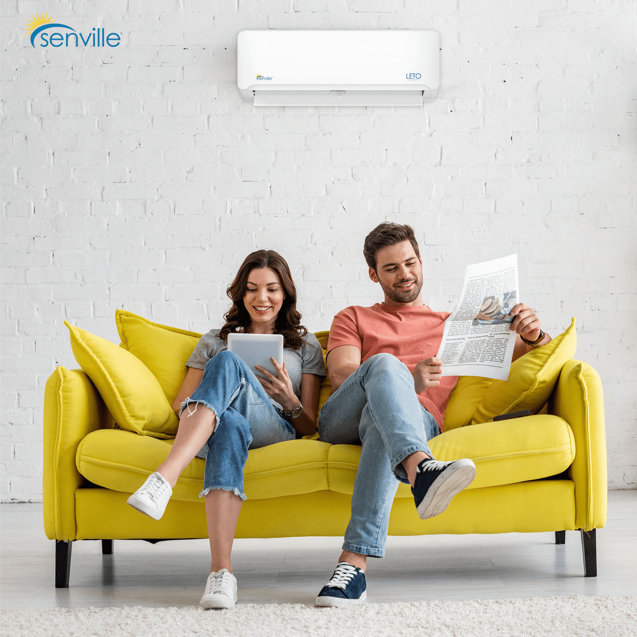 Senville LETO 9000 BTU Mini Split Air Conditioner and Heat Pump - SENL/09CD/220V - ShopHubDepot