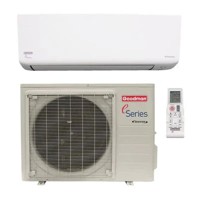 Goodman E-Series 9000 BTU Mini Split Heat Pump Wall-Mounted