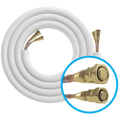 MR COOL DIY25-1412- 25ft 1/4 x 1/2 Lineset for DIY 9K, 12K & 18K Indoor