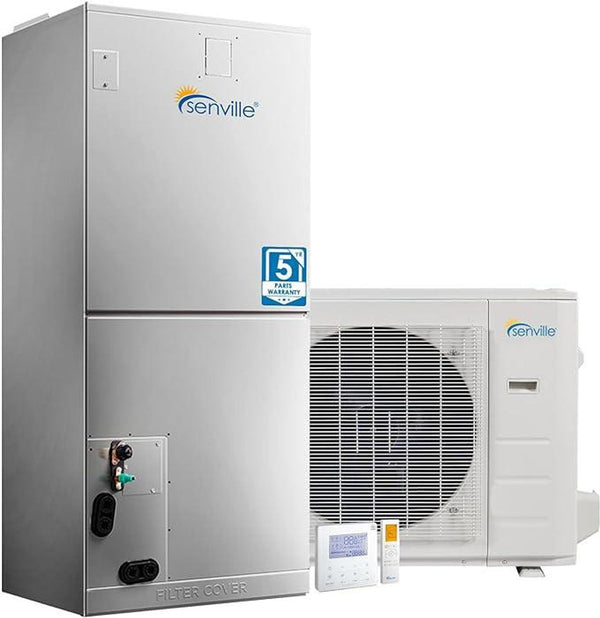 Senville 24000 BTU Central Air Conditioner Heat Pump System - SENDC-24HF