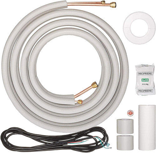 Senville 50 Ft. Insulated Line Set - 1/4'' and 3/8" - PJX-1-15 - ShopHubDepot